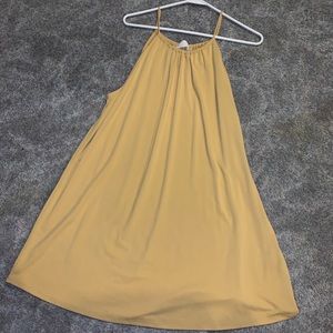 Dusty Yellow Dress